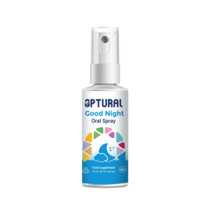 Optural Good Night Oral Spray bottle - Advanced Sleep Support for Restful Evenings - Made in Ireland.