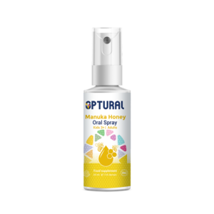 Optural Manuka Honey Oral Spray - Synergistic Immune Support - Made in Ireland.