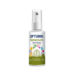 Optural Selenium Oral Spray - Advanced Antioxidant Defense - Made in Ireland.