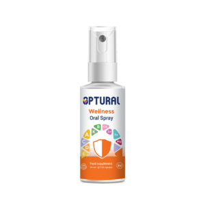Optural Wellness Oral Spray bottle - Comprehensive Multi-Nutrient Support - Made in Ireland.