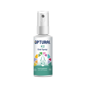 Optural K2 Oral Spray bottle - Advanced Bone and Circulatory Health Support - Made in Ireland.